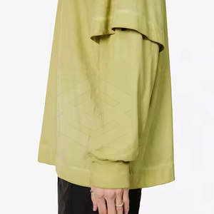 เสื้อยืดผ้าฝ้ายโพลีเอสเตอร์สำหรับผู้ชายเสื้อยืดสองชั้นดีไซน์ล่าสุดสำหรับฤดูร้อน2025โลโก้ออกแบบได้ตามต้องการ - Product Image 3