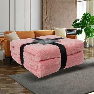 Couverture en molleton de flanelle super douce personnalisée avec motif de dessin animé Style occidental technique matelassée quatre saisons - Product Image 5