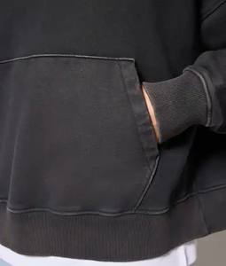 Pull à capuche surdimensionné pour homme Streetwear Tech Urban Casual Look Poche kangourou Tissu doux pour l'extérieur Digital Winter - Product Image 3