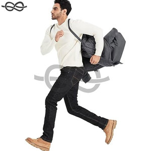 Parka con cuello levantado para hombre, abrigos de invierno, chaqueta acolchada resistente al agua, capucha, calle alta, Extra larga, pesada, cálida para clima frío - Product Image 5