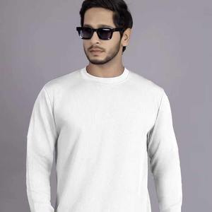 Premium basic screen print hip hop oversize cotton t shirts custom men cotton oversized plain printing white 280 gsm <b>tshirt</b> - Product Image 6