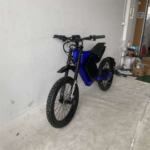 Vélo de montagne électrique puissant 2024 avec batterie intégrée 72V, moteur 5000W, cadre en alliage d'aluminium - Product Image 3