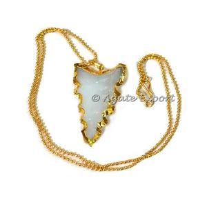 Arrowheads <b>Necklace</b> for Sale | Browse Now Mix Arrowheads <b>Necklace</b> Semi-precious Arrowhead Agate - Product Image 3
