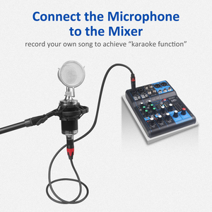 Mono 6.35mm 1/4 inch TS Nam để XLR nữ mất cân bằng kết nối 3pin XLR đến 6.35mm (1/4 inch) quý inch mic cáp âm thanh - Product Image 5