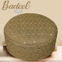 Topi Kufi Islami Bordir Badeel untuk Pria, Topi Sholat Musim Gugur, Logo Kustom, Produsen Grosir