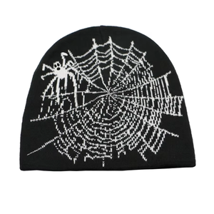 Gorro de Invierno de Punto Personalizado, Transpirable, con Diseño Jacquard Completo y Logotipo Personalizado - Product Image 1