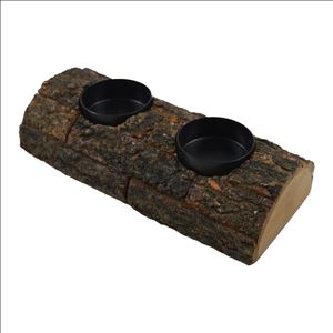 เชิงเทียน/แท่นวางเทียนทีไลท์ทำจากไม้ทรงกลมทำด้วยมือสำหรับบ้านสำนักงานงานปาร์ตี้ของตกแต่งคริสต์มาส - Product Image 3