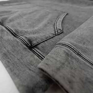 Sudaderas con capucha de algodón de alta calidad Unisex 100% ropa de invierno de tamaño XS con estampado de logotipo personalizado patrón sólido polar para hombres - Product Image 5