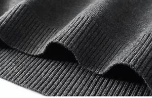 Suéter de Cuello Alto para Hombre de Alta Calidad, Clásico de Invierno, Tejido de Punto, OEM ODM - Product Image 3