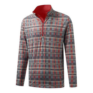 Veste à demi-zip pour homme, sublimation personnalisée, veste de sport à demi-zip pour équipe et promotion - Product Image 1