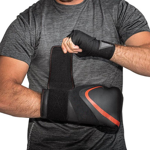 Guantes de boxeo y MMA de ajuste personalizado profesional para entrenamiento de Muay Thai impermeable de cuero PU personalizado nuevo - Product Image 2