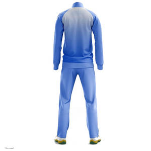 Survêtements de sport unisexes à fermeture éclair pour l'entraînement Vente en gros Coupe-vent décontracté en polyester pour hommes Motif solide - Product Image 2