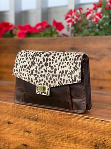 New Arrival Style <b>Animal</b> Print <b>Fur</b> Leather Shoulder Bags High Quality Fashionable Genuine Hot Selling Side Handbags for Women's - Product Image 4