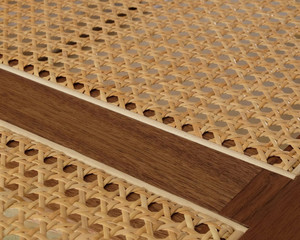 Rouleau de sangle de canne en rotin hexagone naturel en gros pour les projets de bricolage faits à la main Console d'armoire en rotin du Vietnam produit agricole - Product Image 2