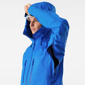 Chaqueta cortavientos Anorak personalizada impermeable para correr de nailon 100% OEM de alta calidad al por mayor para mujer - Product Image 6