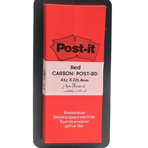 Bandelettes adhésives d'indexation standard POST-IT rouges de 50 feuilles, 43,2 x 25,4 mm, pour usage bureautique - Product Image 3