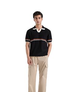 Venta caliente nuevo estilo al por mayor ropa activa hombres polos ropa casual cómodo sobre tamaño Polo camisetas para hombres - Product Image 1