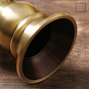 Soporte de vela de metal de lujo de alta calidad con diseño único que incluye otros tarros de vela linternas para decoración del hogar y uso en bodas - Product Image 4