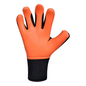 Gants de gardien de but en cuir respirant pour adultes de qualité professionnelle Protection des doigts antidérapante couleur unie pour les sports NISHAN SPORTS - Product Image 3