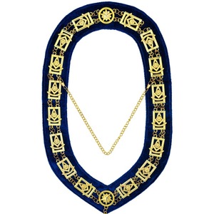 Collier de Maître Grand Maître et Officier de Grand Rang, Design Solide, Couleur Or, Qualité Supérieure, Vente Chaude en Usine, OEM, Meilleure Qualité - Product Image 1