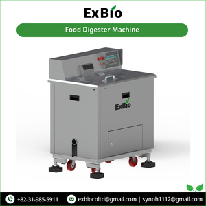 Approvisionnement raisonnable du marché de la machine de compostage de recyclage d'élimination des aliments Exbio capacité de 50kg/jour à un prix abordable - Product Image 6