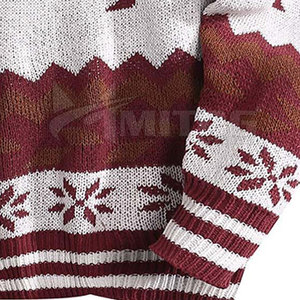 Sweatshirts à capuche de Noël à motif solide pour hommes avec technique de teinture unie vente en ligne directe d'usine - Product Image 5