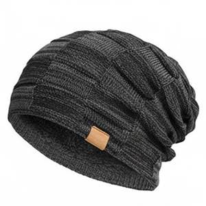 New Arrivals Custom Logo Design <b>Black</b> <b>Men's</b> Beanies For Winter Streetwear Beanie <b>Caps</b> <b>Mens</b> Friendly Wear Knitted Style jacquard - Product Image 1