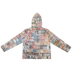 เสื้อกันหนาวผ้าคอตตอนสำหรับผู้ชายเสื้อกันหนาวสีพื้นมีฮู้ดผ้าโพลีเอสเตอร์/ ผ้าฝ้ายออกแบบได้ตามต้องการสำหรับฤดูหนาว - Product Image 6