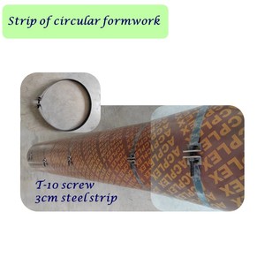 Vòng tròn tròn hình vuông hình chữ nhật cột bê tông ván khuôn Trọng lượng nhẹ dễ dàng nhanh chóng tiết kiệm chi phí đơn giản - Product Image 6
