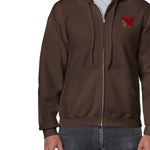 100% coton fait à capuche hommes fermeture éclair sweats à capuche hiver chaud vêtements taille réglable hommes sweats à capuche pour vente en ligne - Product Image 5