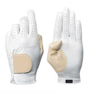 ถุงมือกอล์ฟหนังระบายอากาศได้ดีถุงมือกอล์ฟหนังปรับโลโก้ได้ตามต้องการ - Product Image 1