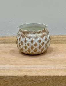 Decorative Iron Diya Holders for Diwali Wax Fill Candle Bowls Metal Containers for Home Temple and Festive Decor - Product Image 3