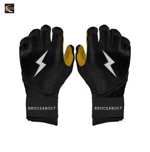 ถุงมือตีเบสบอลหนัง cabretta ถุงมือยาวแบบโบลต์สำหรับ100% มืออาชีพตามสั่ง - Product Image 5