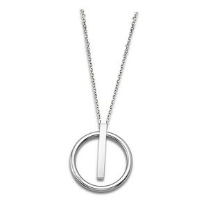 Go Party Fashion 5 Styles Collier à pendentifs carrés à disques multicouches Colliers en acier inoxydable Colliers à chaîne Cuba pour femmes - Product Image 5