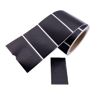 Les labels d'emballage imprimés par adhésif fait sur commande imperméabilisent l'impression faite sur commande numérique d'autocollant de logo de matériel durable non déchirable - Product Image 4