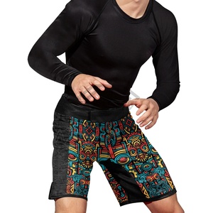 Shorts MMA de dernière génération en polyester, légers et durables, en spandex et polyester, personnalisés pour hommes - Product Image 5