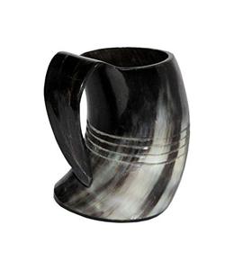 Taza de cerámica vikinga de grado AA, taza para beber con cuerno Real, asa para fiestas de café y cerveza, precio al por mayor para el hogar, hoteles, clubes, bares - Product Image 4
