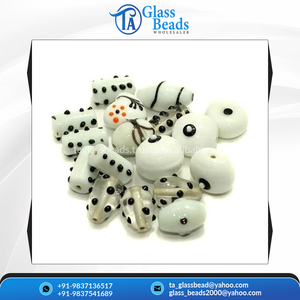 Cuentas de vidrio multicolor de calidad superior con puntos para la fabricación de joyas y cajas de decoración, embalaje, superventas - Product Image 5