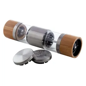Moulin à sel et à poivre Muntok personnalisé, gadgets personnalisés de qualité supérieure - Product Image 2