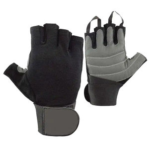 Hombres Mujeres Medio Dedo Protección Levantamiento de pesas Gimnasio Entrenamiento Guantes para Fitness Levantamiento de pesas - Product Image 4