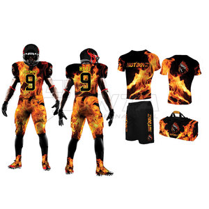 Best Selling <b>Cheap</b> Price American Football Uniform Unique Design American Football Team Uniform - Product Image 1