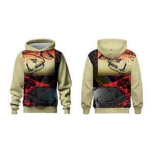 Sudadera con capucha impresa por sublimación completa OEM para venta al por mayor y al por menor - Product Image 1