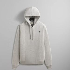 Mens Premium High Quality Grey Oversized Ribbed <b>Hoodie</b> Effortless Style Everyday Wear Soft Warm Casual Relaxation Streetwear - Product Image 1