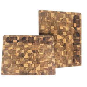 Planche à découper en bois de teck importée durable nouvelle conception haut de gamme blocs à découper sûrs ustensiles de cuisine pratiques - Product Image 2