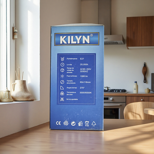 Bombilla LED KILYN de 12W con Sensor de Luz, Blanco Frío CCT 2200K 6500K, Uso Residencial, Almacén Local en México, Productos en Stock Local en México - Product Image 3