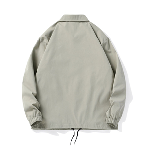 Venta al por mayor de chaqueta de los entrenadores de los hombres en blanco logotipo personalizado Tallaje Grande de los hombres chaqueta de los entrenadores Chaqueta cortavientos chaqueta de nieve - Product Image 6