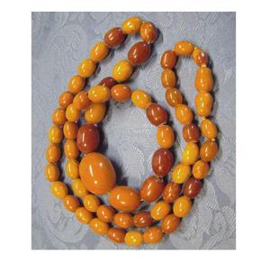 Collar Artesanal de Cuentas de Resina con Cadena de Cuerda, Proveedor Indio, la Mejor Calidad Superior Hecha en India - Product Image 3