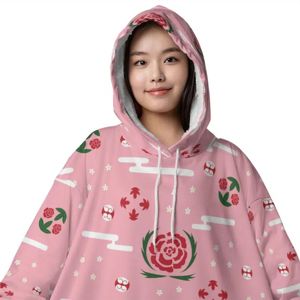 Sudadera con capucha Sherpa Fleece personalizable-Sudadera con capucha con estampado personalizado-Perfecta para actividades de invierno y al aire libre - Product Image 6