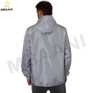 Vestes coupe-vent pour hommes Vestes légères à capuche zippées pour hommes Randonnée Cyclisme Vêtements de sport - Product Image 4