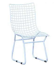 户外家具露台铝制餐桌椅可折叠铁椅/仿古复古工业风格钢铁椅
